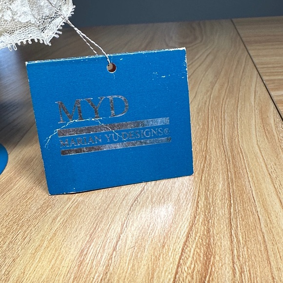 Marian yu design Cream Porcelain Doll with Red Accent - Picture 2 of 9